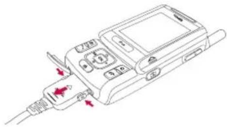 LG V9000 - Entfernen des Ladegeräts - 1
