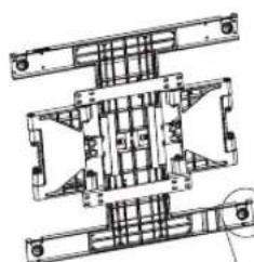 LG PSW400BG - How to assemble the wall mount support and display - 2
