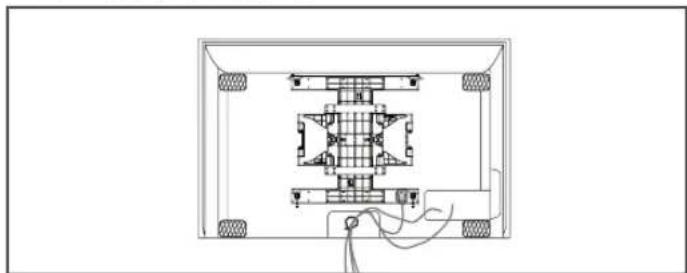LG PSW400BG - Cable arrangement and set protection cushion - 1
