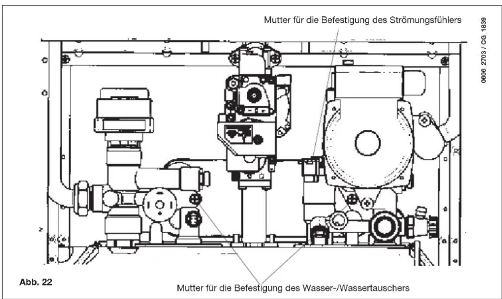 Baxi Luna 3 Blue - REINIGUNG DES KALTWASSERFILTERS - 1