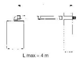 Baxi Luna 3 Blue - EJEMPLOS DE INSTALACIÓN CON CONDUCTOS HORIZONTALES - 1