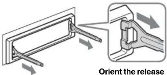 Orient the release