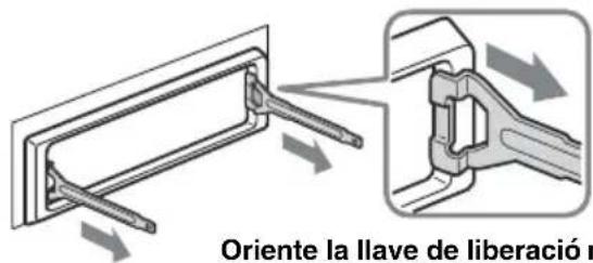 SONY CDX-R3300S - Extraiga el marco de protección. - 1