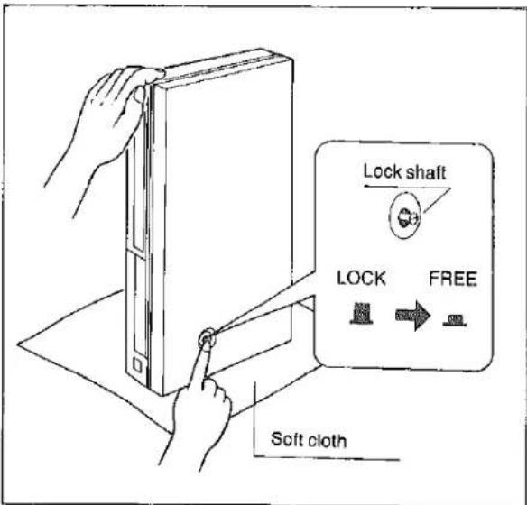 Lock shaft LOCK FREE Soft cloth