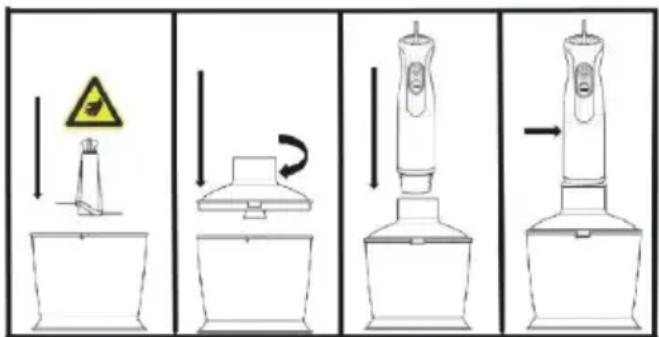 GORENJE HBX884QE - Univerzální kráječ - 1