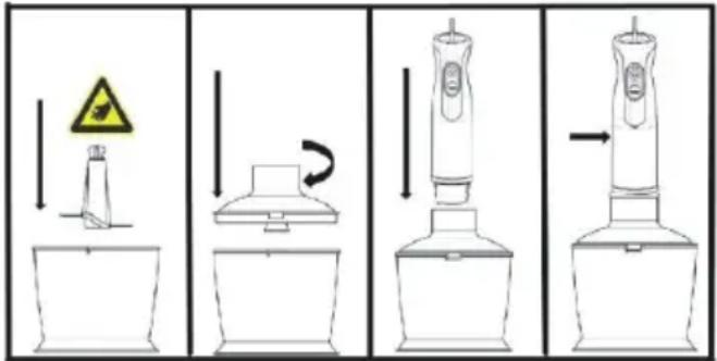 GORENJE HBX884QE - Универсален нож - 1