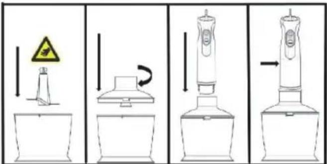 GORENJE HBX884QE - Univerzális aprító - 1