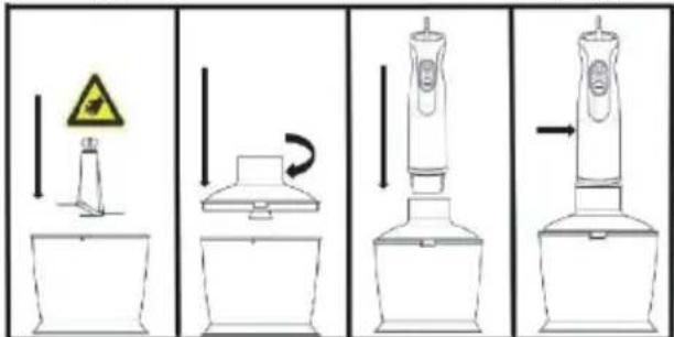 GORENJE HBX884QE - Універсальний podrібнювач - 1