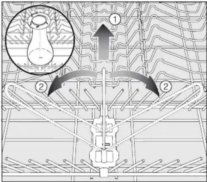 MIELE G 3585-55 SCVi - Flaschenhalter - 1