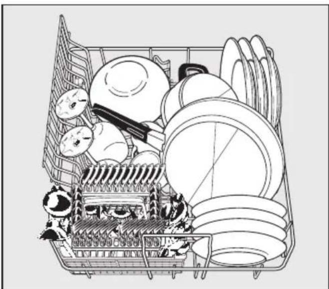 MIELE G 3152-55 i Special Plus - Unterkorb - 2