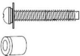 SHARP 4T-C50BJ2KE2FB - SECURING THE TV TO A WALL - 1