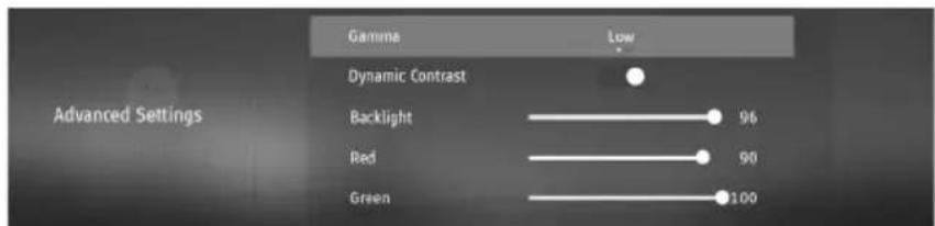 SHARP 4T-C50BJ2KE2FB - Expert Settings - 1