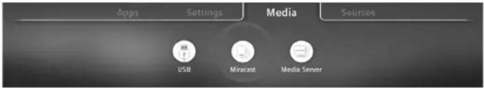 SHARP 4T-C50BJ2KE2FB - MEDIA MENU - 1