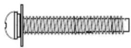 SHARP 1T-C32BC5KH2FB - SECURING THE TV TO A WALL - 1