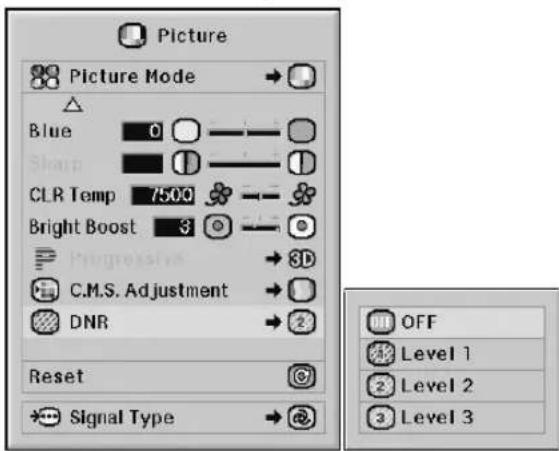 SHARP XG-PH50X - Reducing Image Noise (DNR) - 1