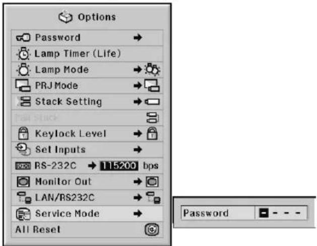 SHARP XG-PH50X - Service Mode - 1