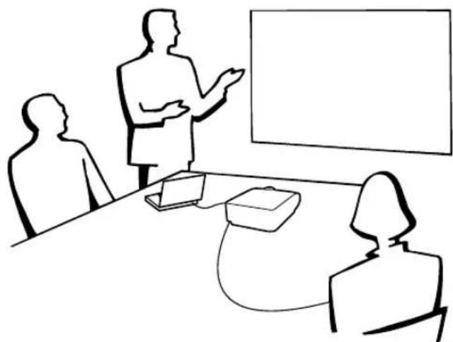 SHARP XG-PH50X - Standard Setup (Front Projection) - 1