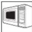 SHARP R-600Z(S) - 警告: - 1
