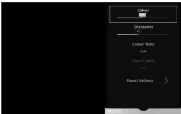 SHARP LC-55UI7352K - PICTURE MENU - 1