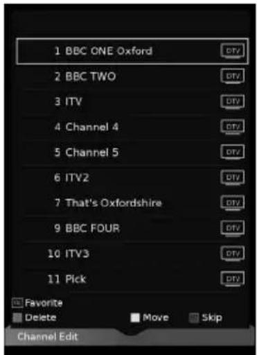 SHARP LC-55UI7352K - SETTINGS - CHANNEL MENU - 2