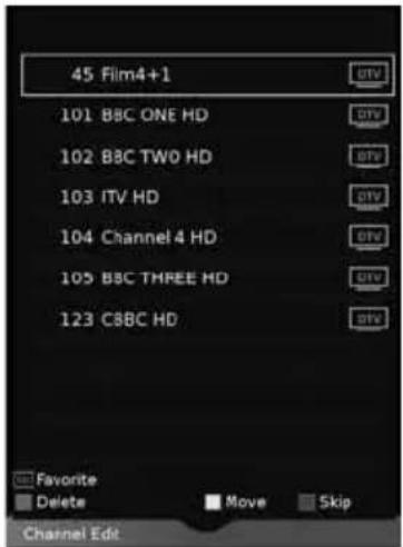 SHARP LC-55CFG6452K - CHANNEL MENU - 3
