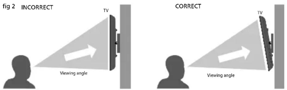 SHARP LC-55CFE6352K - Wall mounting - 2