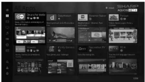 SHARP LC-49UI7352K - Aquos Net+ - 3