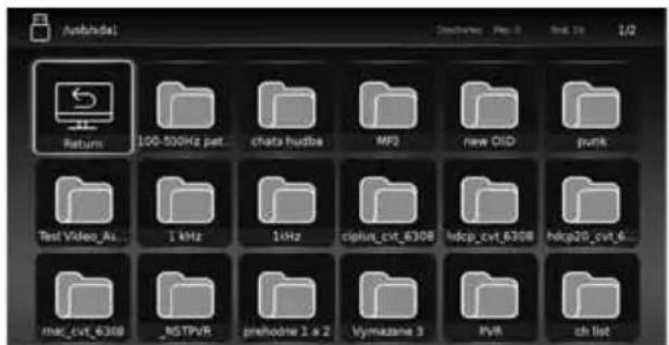 SHARP LC-49SFE7451K - APPLICATIONS MENU - 4
