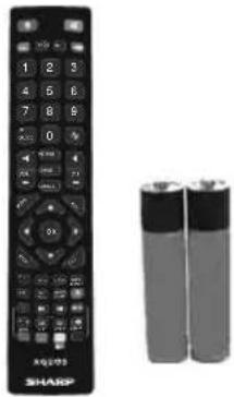 SHARP LC-49SFE7451K - Accessories - 5