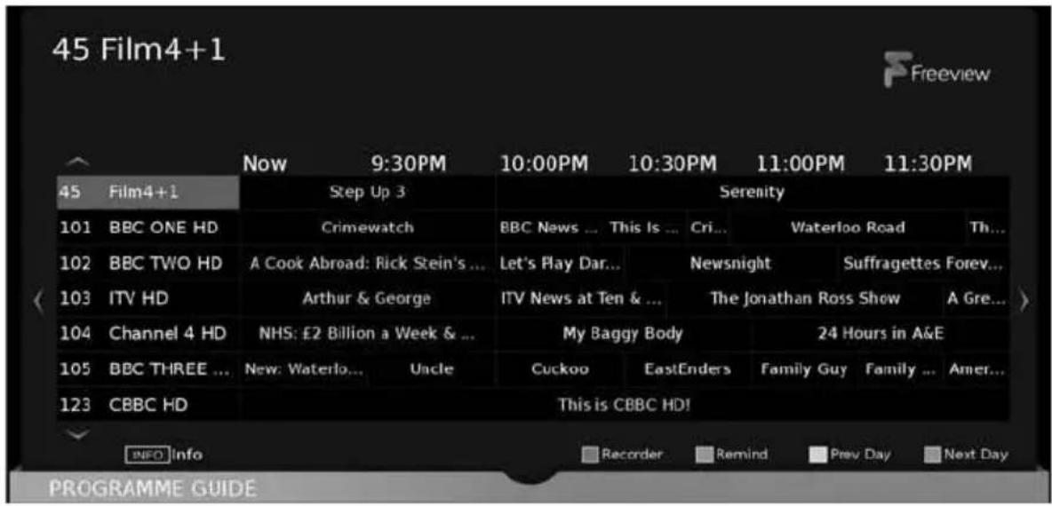 SHARP LC-49CUG8052K - DAY TV GUIDE - 1