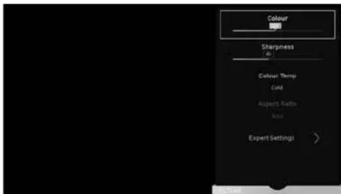 SHARP LC-49CUG8052K - PICTURE MENU - 1