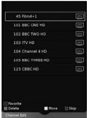 SHARP LC-49CUG8052K - CHANNEL MENU - 3