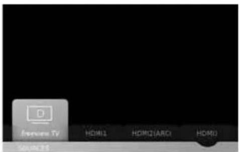 SHARP LC-49CUG8052K - Choosing Mode Input/Source - 1