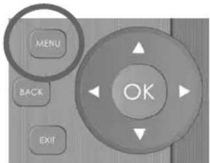 SHARP LC-49CUG8052K - Connecting your TV with an Ethernet/LAN cable: - 2