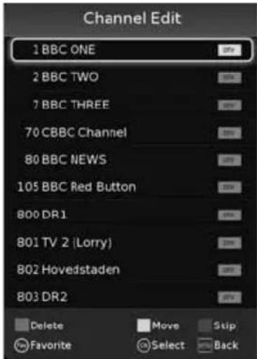 SHARP LC-49CFE6242K - CHANNEL MENU - 3