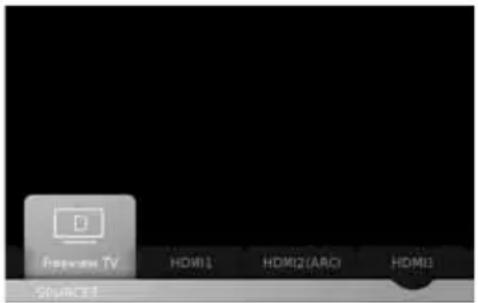SHARP LC-48CFG6002K - Choosing Mode Input/Source - 1