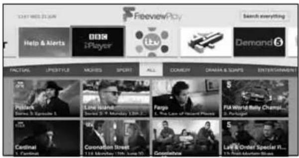 SHARP LC-48CFG6002K - Freeview Play - 2