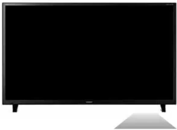 SHARP LC-48CFG6002K - TV BUTTONS AND INPUT SOURCE MENU - 1