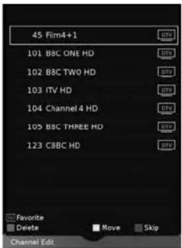 SHARP LC-43CFG6452K - CHANNEL MENU - 3