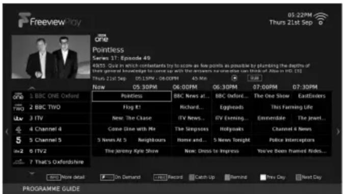 SHARP LC-40FI5442KF - DAY TV GUIDE - 1