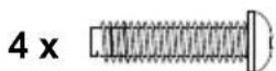 SHARP LC-40CFF4041K - Accessories - 8