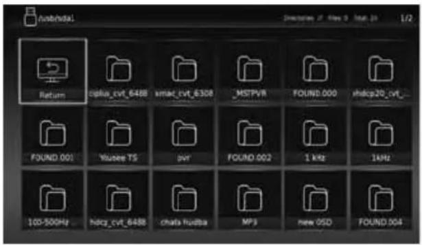 SHARP LC-40CFF4041K - USB MODE/MEDIA PLAYER - 2