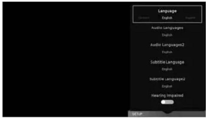 SHARP LC-32HG5141K - SETUP MENU - 1