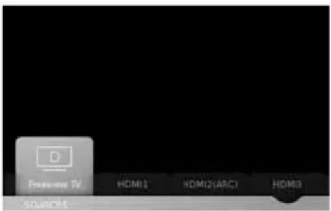 SHARP LC-32HG5141K - Choosing Mode Input/Source - 1