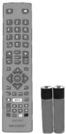 SHARP LC-32HG5141K - Accessories - 5