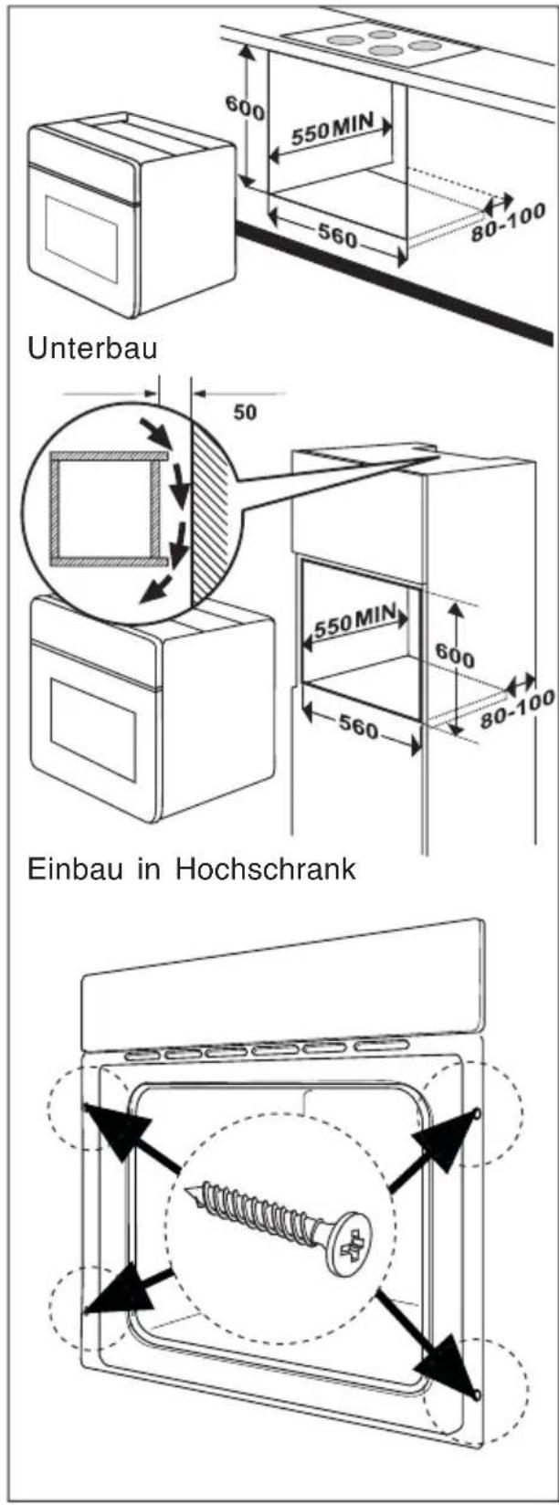 PRIVILEG EB6080EP - Montageanleitung - 1