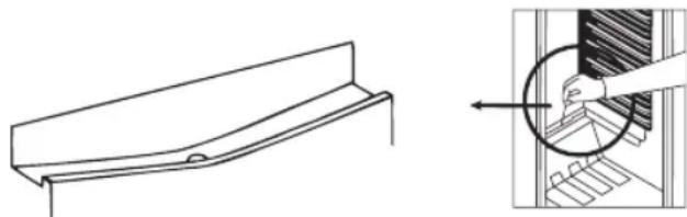 PRIVILEG PRFIF 154 A++ - Defrosting the Refrigerator Compartment: - 1