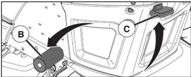 POULAN PP155H42 - TO SET PARKING BRAKE (See Fig. 5) - 1