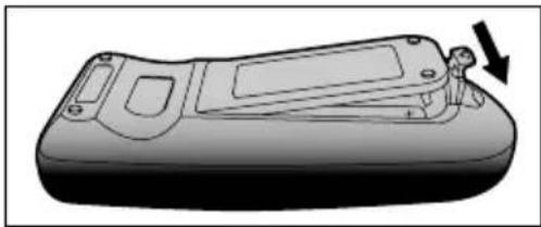 SANYO PLC-WXU10E - Installing the Batteries - 3