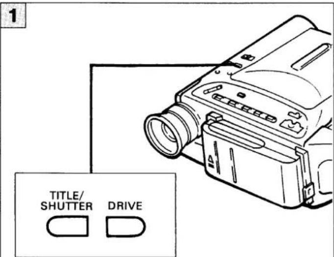 1 TITLE/ SHUTTER DRIVE
